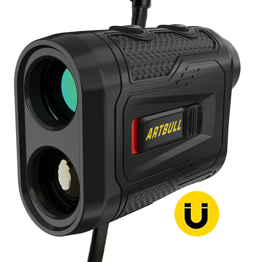 Rangefinder Laser Golf - Şarj Edilebilir, Eğim Ayarlı, Bayrak Kilitlemeli,