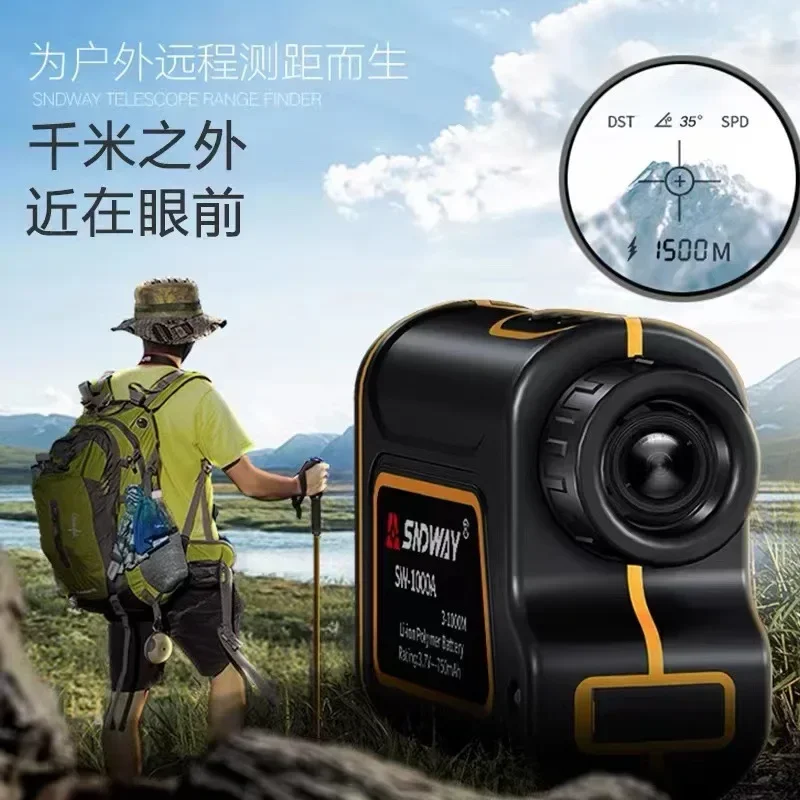 Rangefinder Laser Golf - Premium Stabil SNDWAY Teleskop 600M 1000M