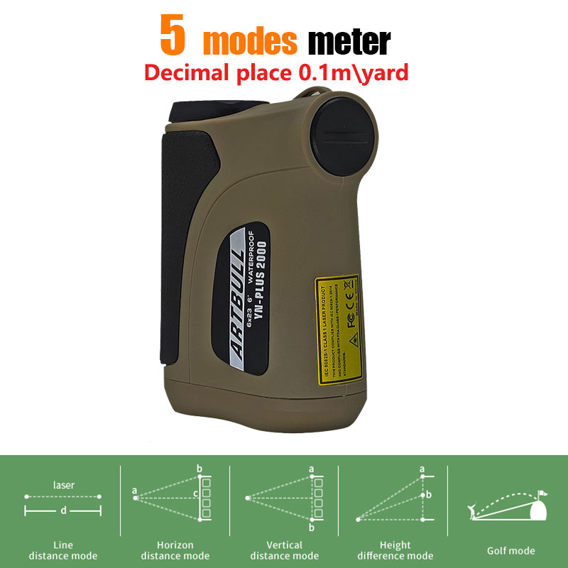 2000m Uzun Mesafe Lazer Mesafe - Rangefinder Laser Golf incelemesi ve fiyatı